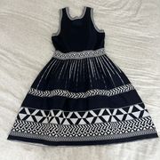 Skater Patterned Dress