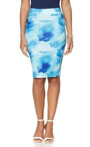 Jay by jay Godfrey XL watercolor‎ pencil skirt