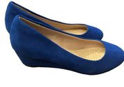 Dream Pairs Classic Royal Blue Debbie Wedges ladies size 5.5 M