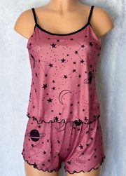 Pink Rose, Astronomy, Pajama Set