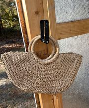 Wicker Basket Bag