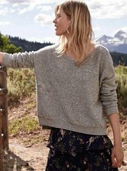 Moth Fairview Cotton Wide Neck Oversized Sweater