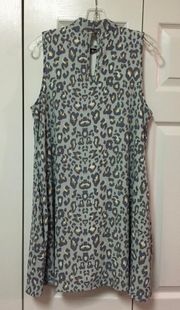 Cheetah Print Dress