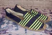 NWT Soludos x Lemlem Denim Striped Espadrilles