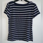 Striped Boating Shirt M