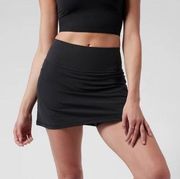 Athleta Salutation Stash Pocket 14.5” Black Skort Size Small