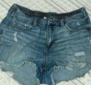 Ripped Jean shorts