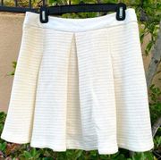 Trina Turk Cream/Ivory Julienne Skirt Size 6 EUC!