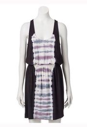 Rock & republic Racerback tye dye dress medium nwt