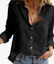 black button up shirt