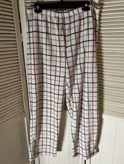 Large Laura Scott soft plaid Pj pants