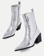 Metallic Cowboy Boots 