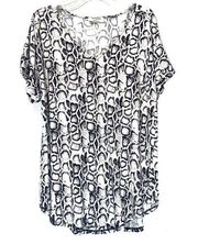 Zenana Snake-print Top Large