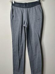 Nike Dri-Fit Grey Tapered Sweatpants Women's Medium