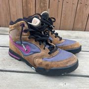 Vintage 90s Nike Caldera suede leather canvas hiking boots