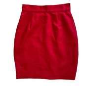 Vintage United Colors of Benetton Wool Mini Pencil Skirt XS/0