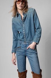 Thelmus Snap Chambray Shirt