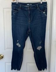 Old Navy Rockstar Distressed Jeans