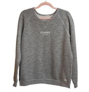 Marine Layer Fluent Gray Pullover Sweatshirt