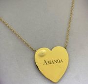 Melinda Maria XL You Have My Heart Necklace