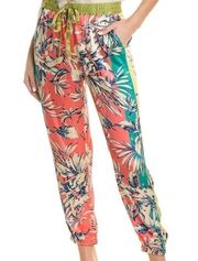 Johnny Was Kygo Zaria Silk-Blend Pants NWT