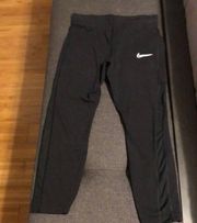 Nike  Women’s Running Tights/Leggings Size Small Black/White