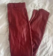 ZARA Leather Pants