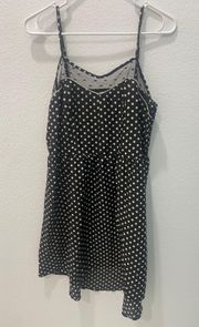 Black and white Polka Dot Dress Size Large