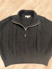 Quarter Zip Sweater