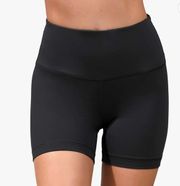 Black Bikers Shorts