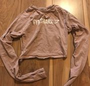 Gymshark  Cropped Long Sleeve Top