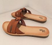 Leather Sandals, Size 11