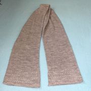 JOE BOXER rhinestone bling knit gray soft scarf size OSFM