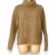 William Rast turtleneck Cowl sweater size small