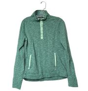 ‎ Green Quarter Snap Sweatshirt Size M