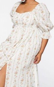 Forever 21 Plus Size Floral Print Midi Dress Size 0X