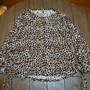 Acting Pro Leopard Print Top‎ L