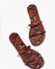 Tkees Gemma Snakeskin Sandals