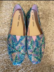 Slip-ons Tropical Print Shoes