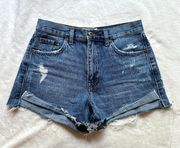 Kylee Relaxed High Rise Cuffed Jean Short