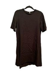 COS Black Trapeze Short Sleeve Day Dress Size 10