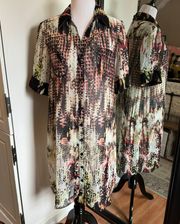 Size 16 Sheer Dress