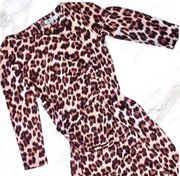 NWT JENNIFER LOPEZ Leopard Print Dress