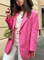 Hot Pink  Blazer