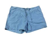 Columbia womens size large blue pull on shorts  5” inseam