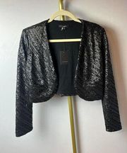 Tart Collections Short Sequin Jacket NWT Sz. XS