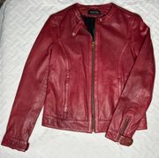 Leather Jacket Size Small