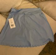 Scalloped Skort 