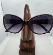 Steve Madden Black & Purple Sunglasses