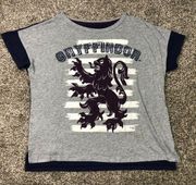 Harry Potter Gryffindor Women’s Pajama Short Sleeve Shirt Size XS